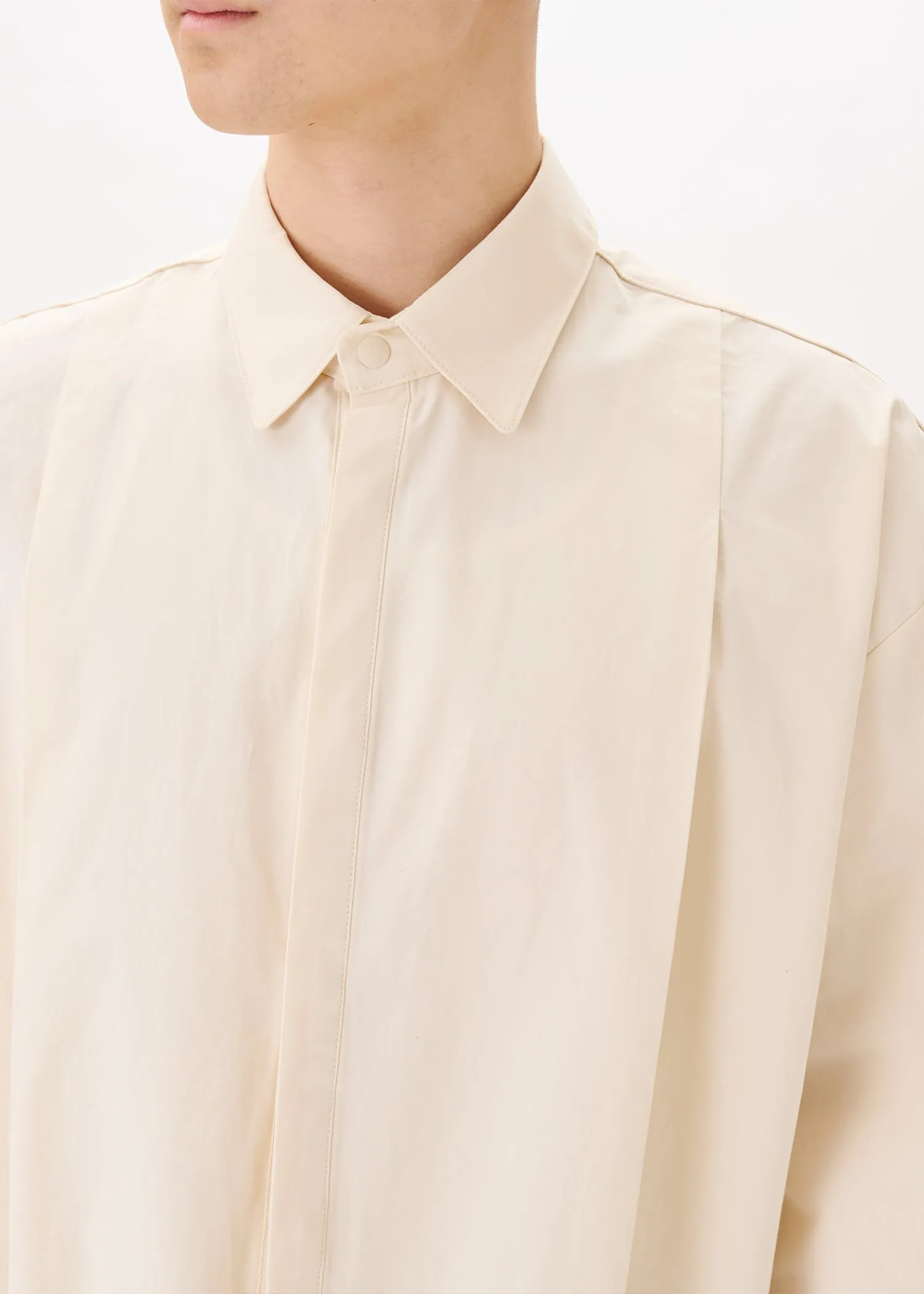 Boxy Pleated Shirt sold by Estudio Niksen product image thumbnail 5