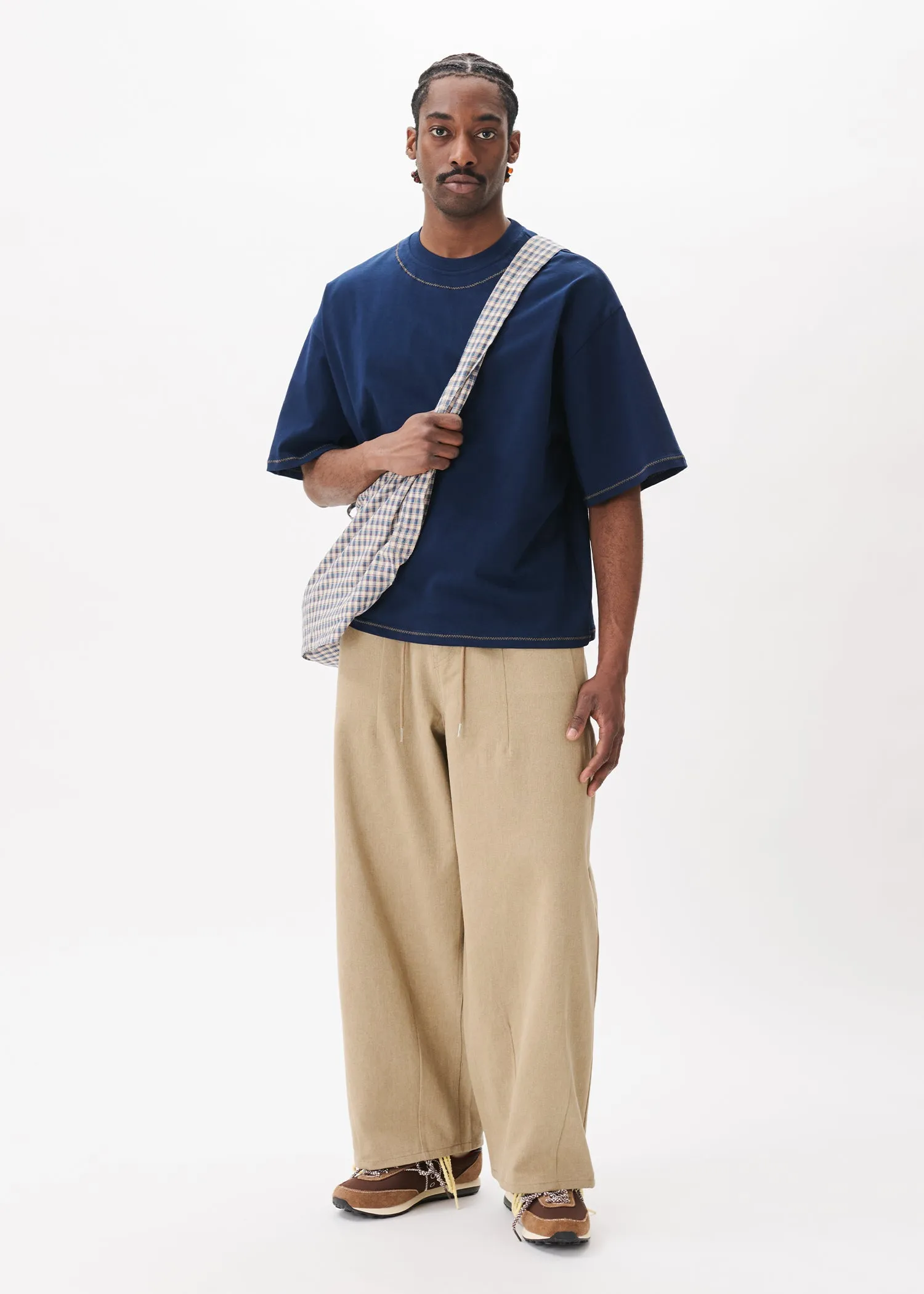 Hand-embroidered Cropped Tee sold by Estudio Niksen product image thumbnail 3
