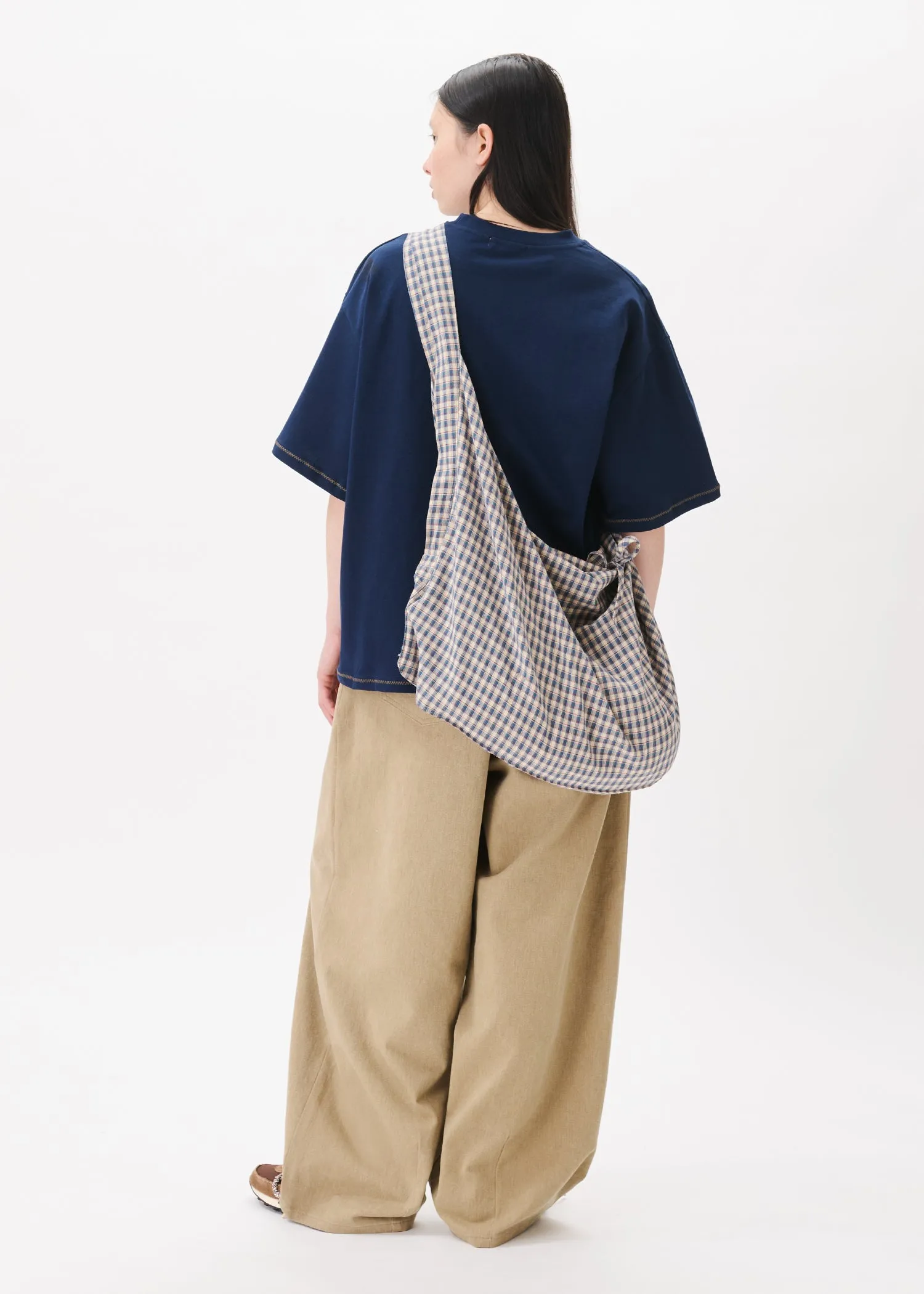 Hand-embroidered Cropped Tee sold by Estudio Niksen product image thumbnail 4
