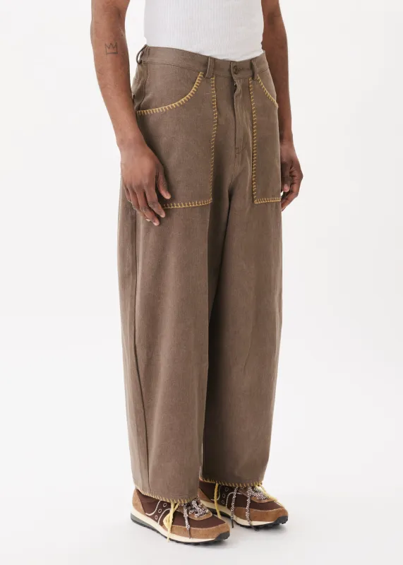 Embroidery Pocket Pants made by Estudio Niksen