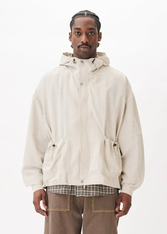 Bungee-strap Checkered Jacket made by Estudio Niksen