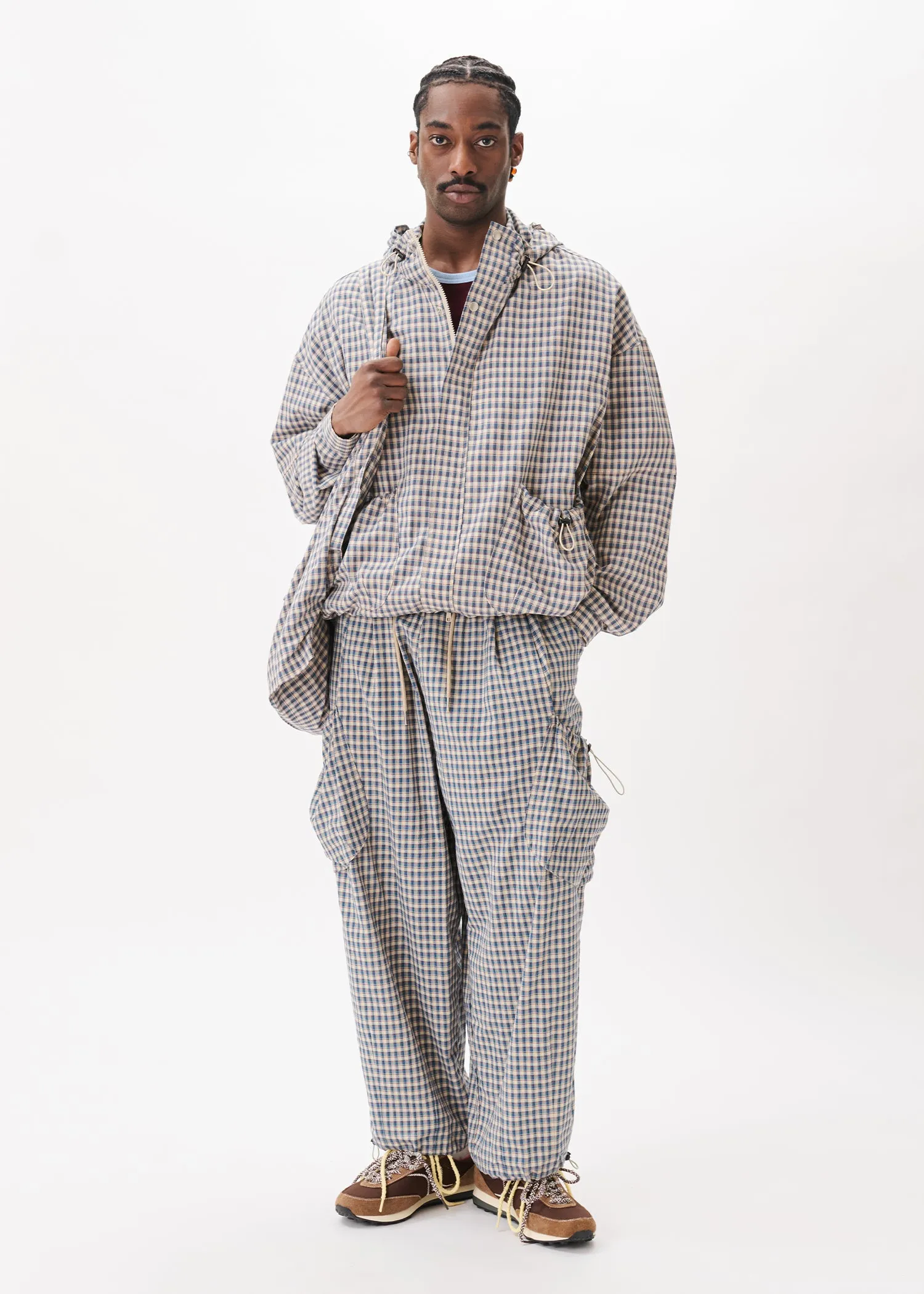 Bungee-strap Checkered Jacket sold by Estudio Niksen product image thumbnail 3