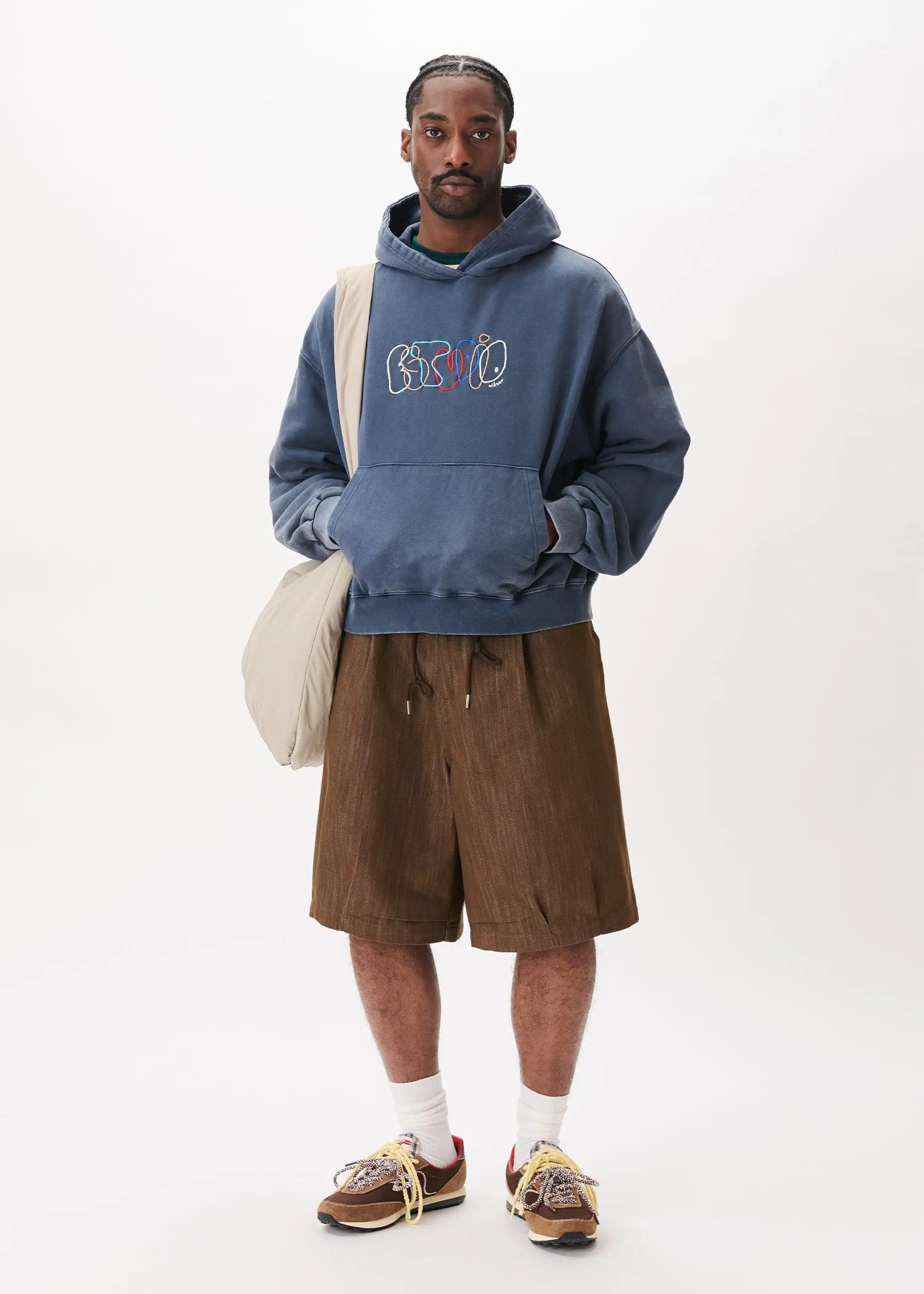 Bubble Logo Boxy Hoodie sold by Estudio Niksen product image thumbnail 3