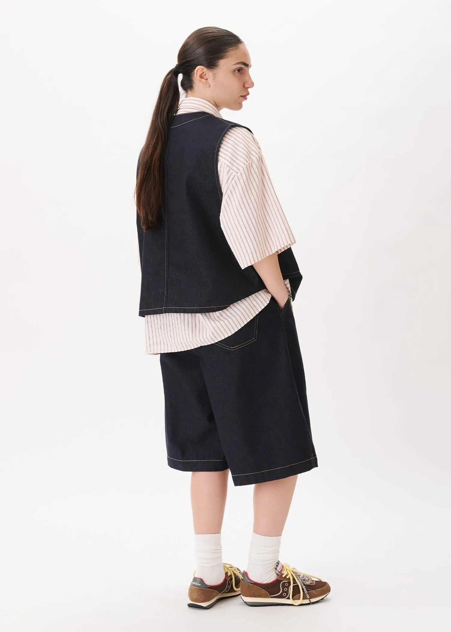 Shortsleeve Pleated Shirt sold by Estudio Niksen product image thumbnail 4