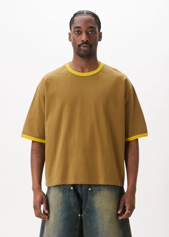 Contrast-rib Cropped Tee made by Estudio Niksen