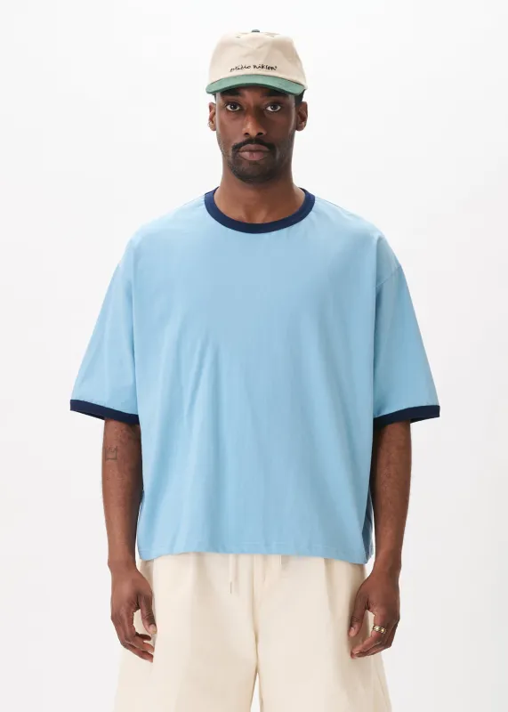 Contrast-rib Cropped Tee made by Estudio Niksen