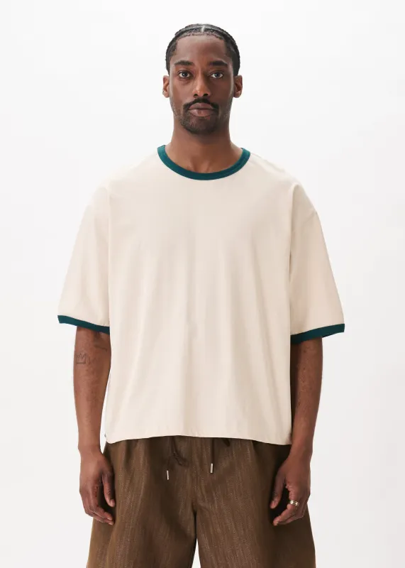 Contrast-rib Cropped Tee made by Estudio Niksen