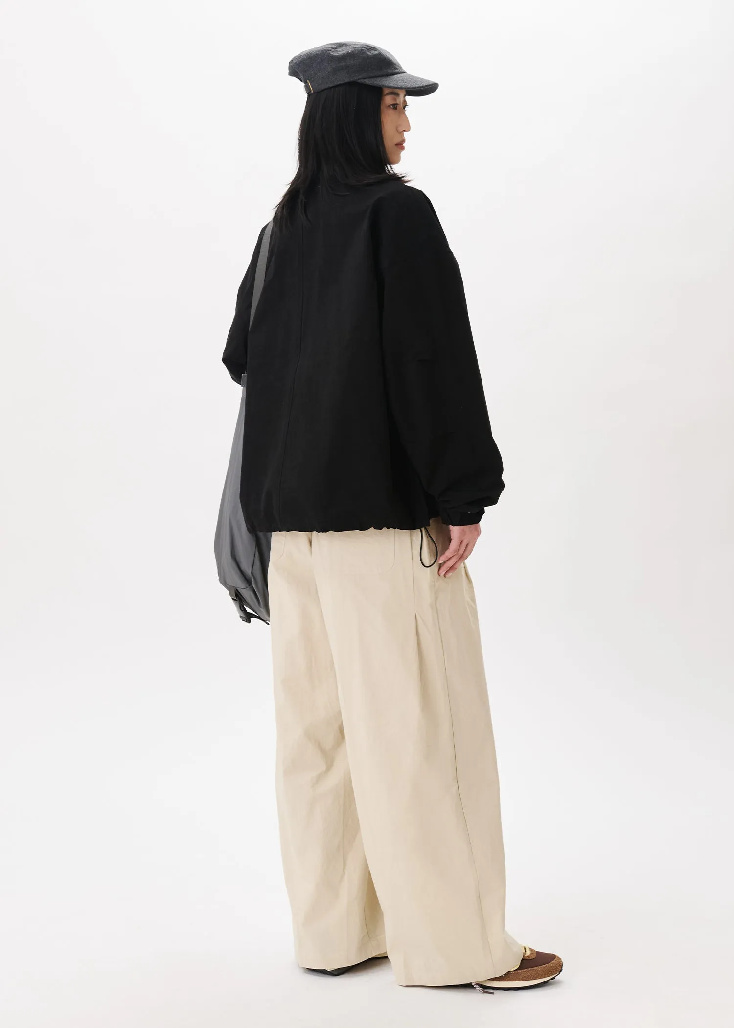 Back-pleat Cotton Trousers sold by Estudio Niksen product image thumbnail 4
