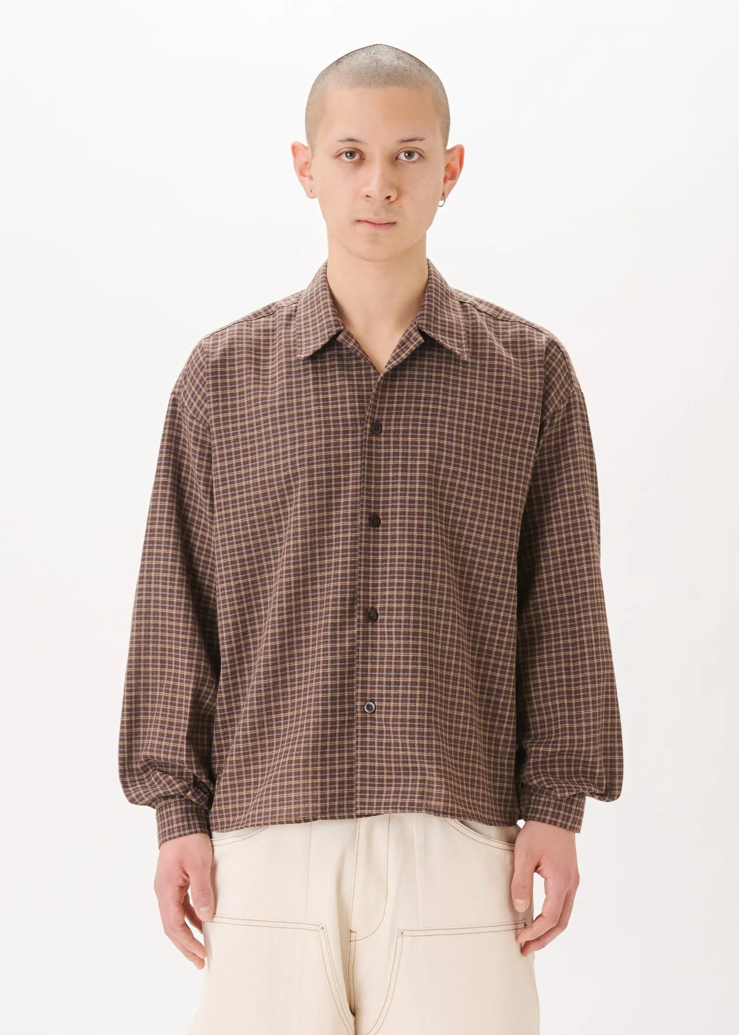 Checkered Boxy Shirt sold by Estudio Niksen