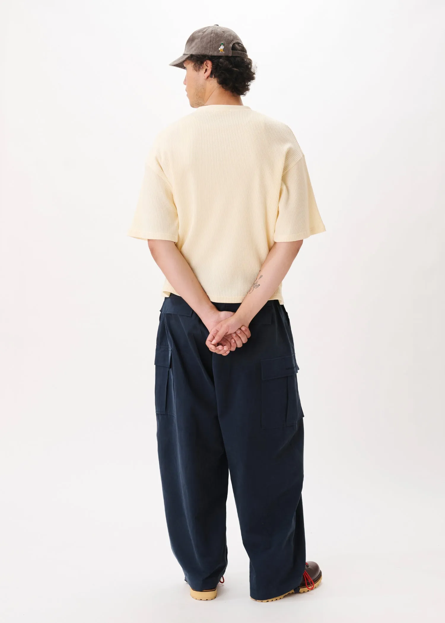 Cropped Waffle Tee sold by Estudio Niksen product image thumbnail 5