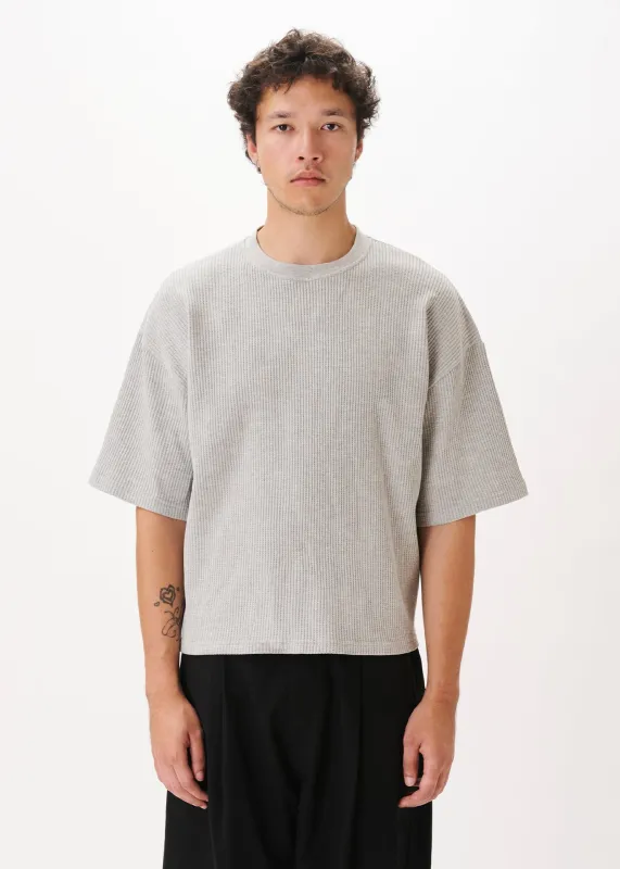 Cropped Waffle Tee made by Estudio Niksen