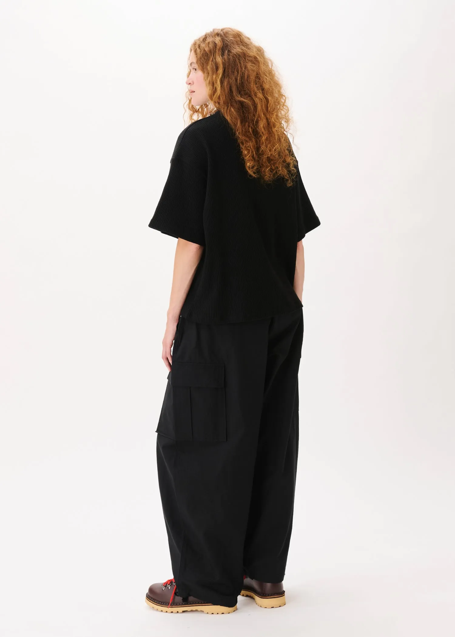 Cropped Waffle Tee sold by Estudio Niksen product image thumbnail 4