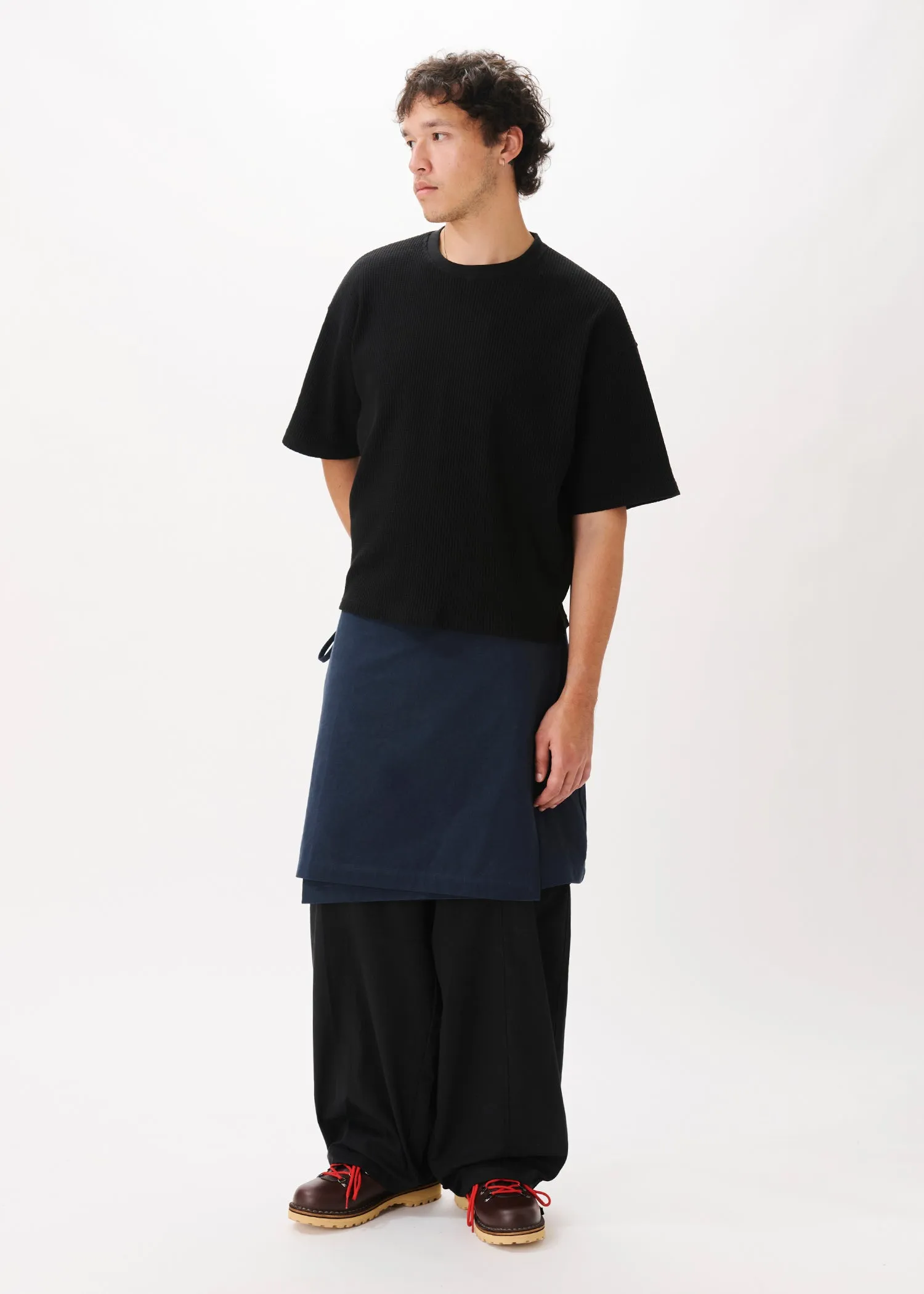 Cropped Waffle Tee sold by Estudio Niksen product image thumbnail 3