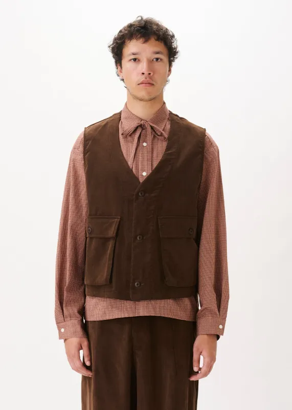 Corduroy Pocket Vest made by Estudio Niksen