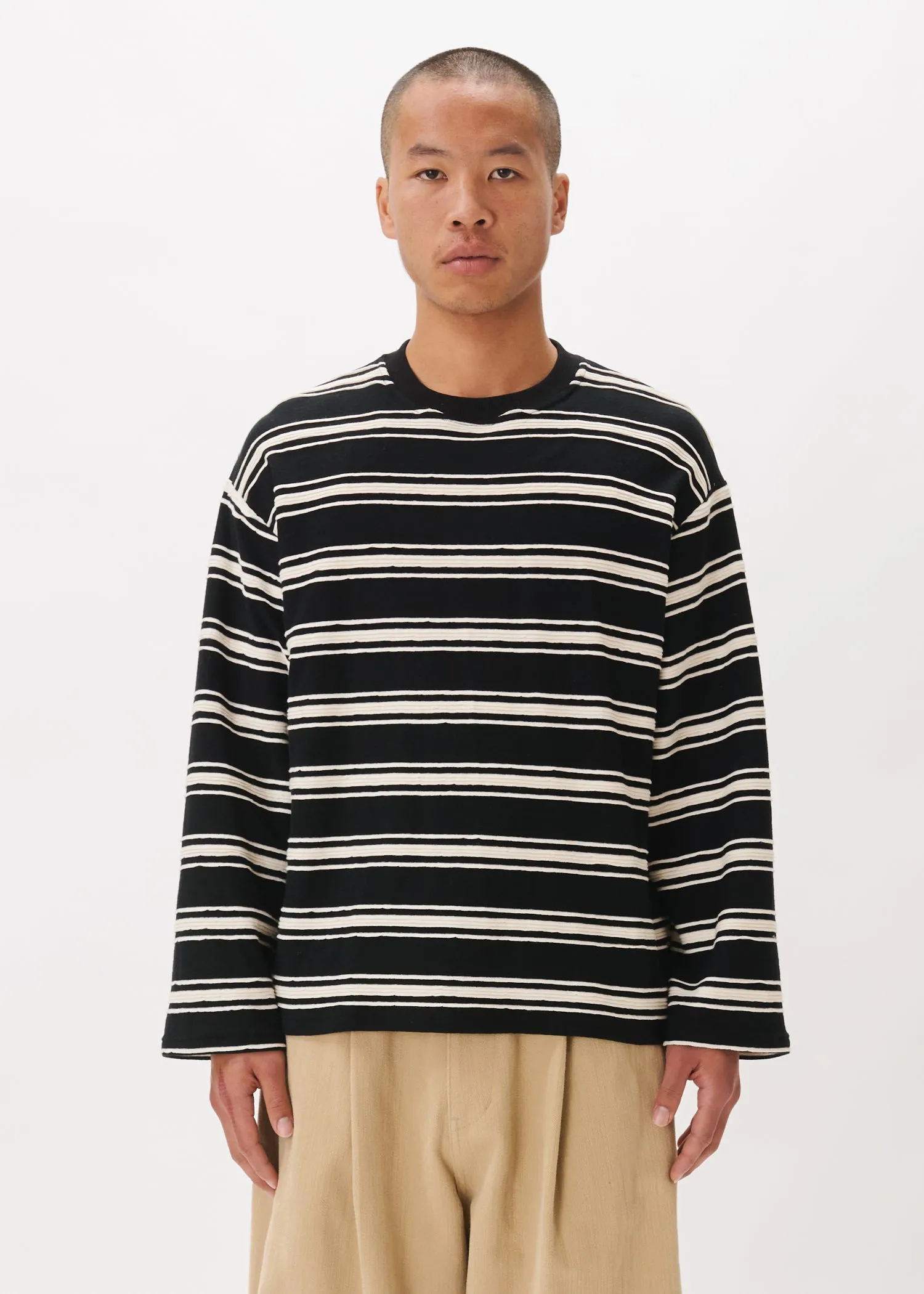 Textured Stripe Tee sold by Estudio Niksen