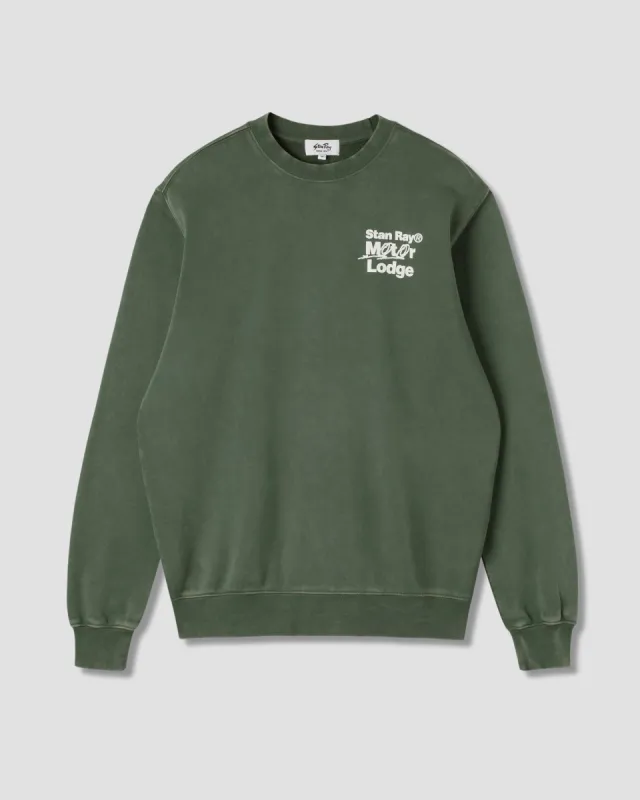 Home OTR Crew (Washed Olive) sold by Stan Ray