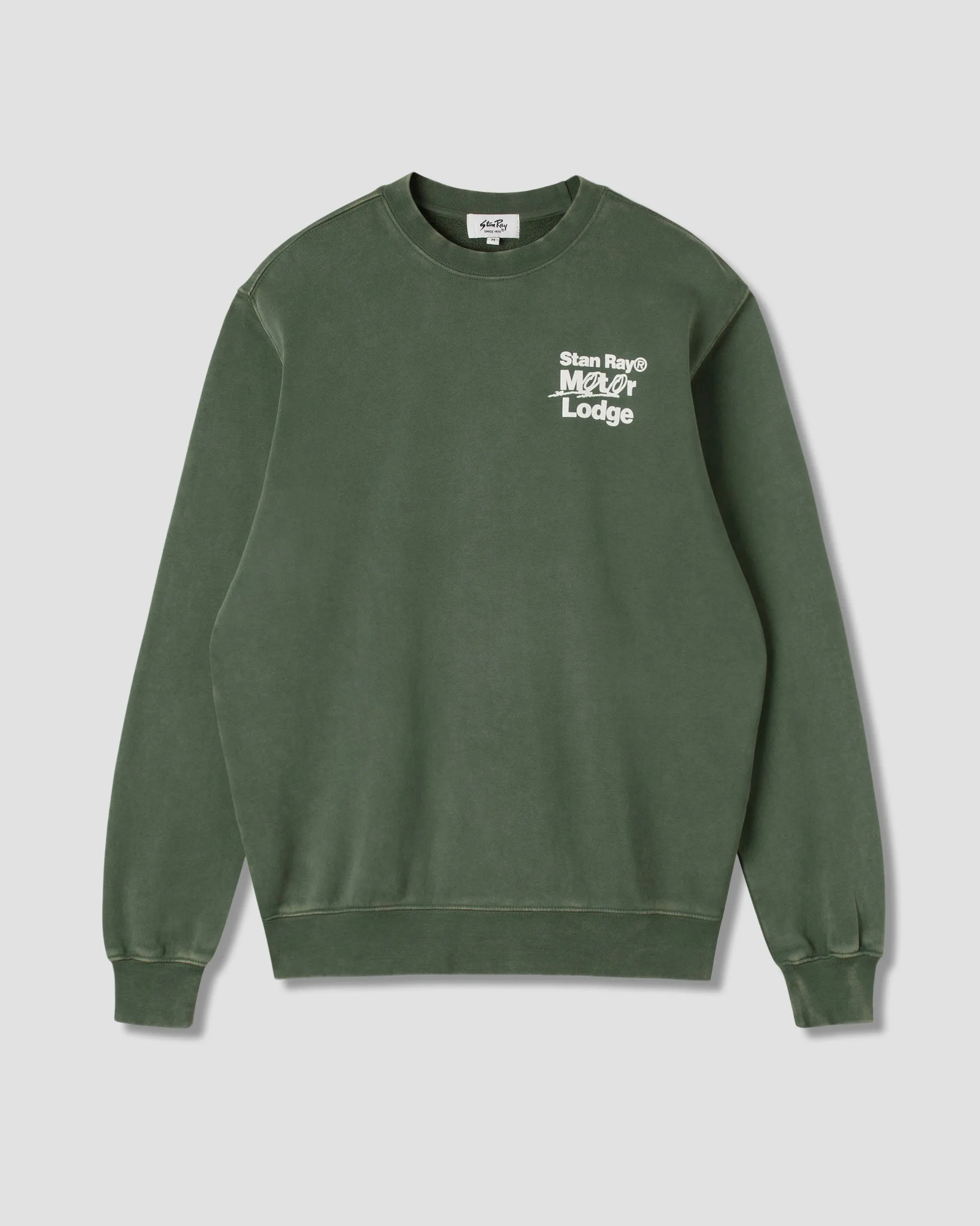 Home OTR Crew (Washed Olive) sold by Stan Ray