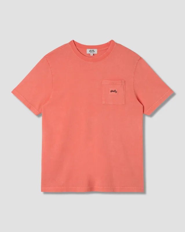 Patch Pocket Tee (Washed Orange) sold by Stan Ray