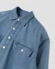 Chambray Shirt (Mid Wash 6oz Denim) sold by Stan Ray