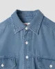Chambray Shirt (Mid Wash 6oz Denim) sold by Stan Ray
