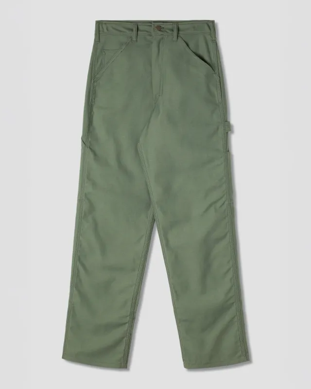 OG Painter Pant (Olive Sateen) sold by Stan Ray