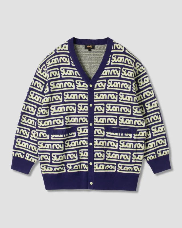 Knitted Cardigan (Moto Repeat) sold by Stan Ray