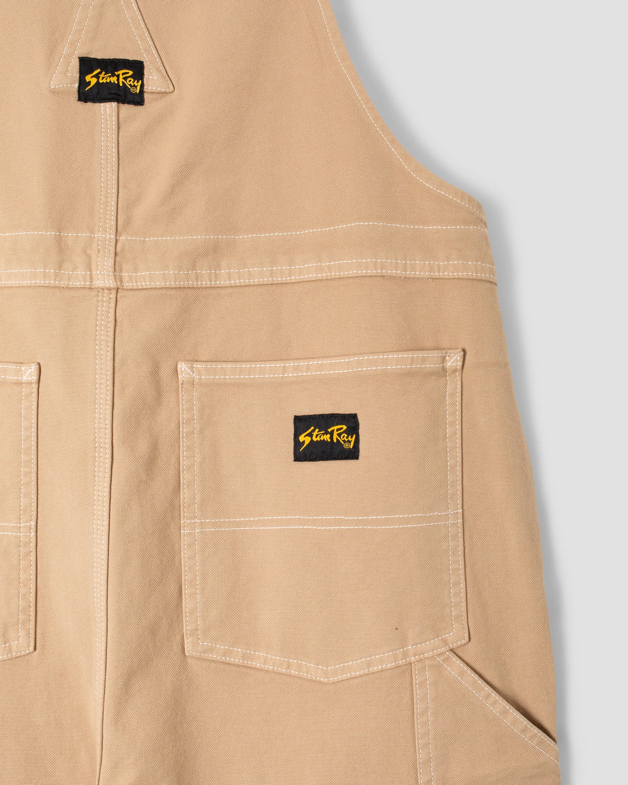 Earls Bib (Antique Khaki Duck) sold by Stan Ray product image thumbnail 3