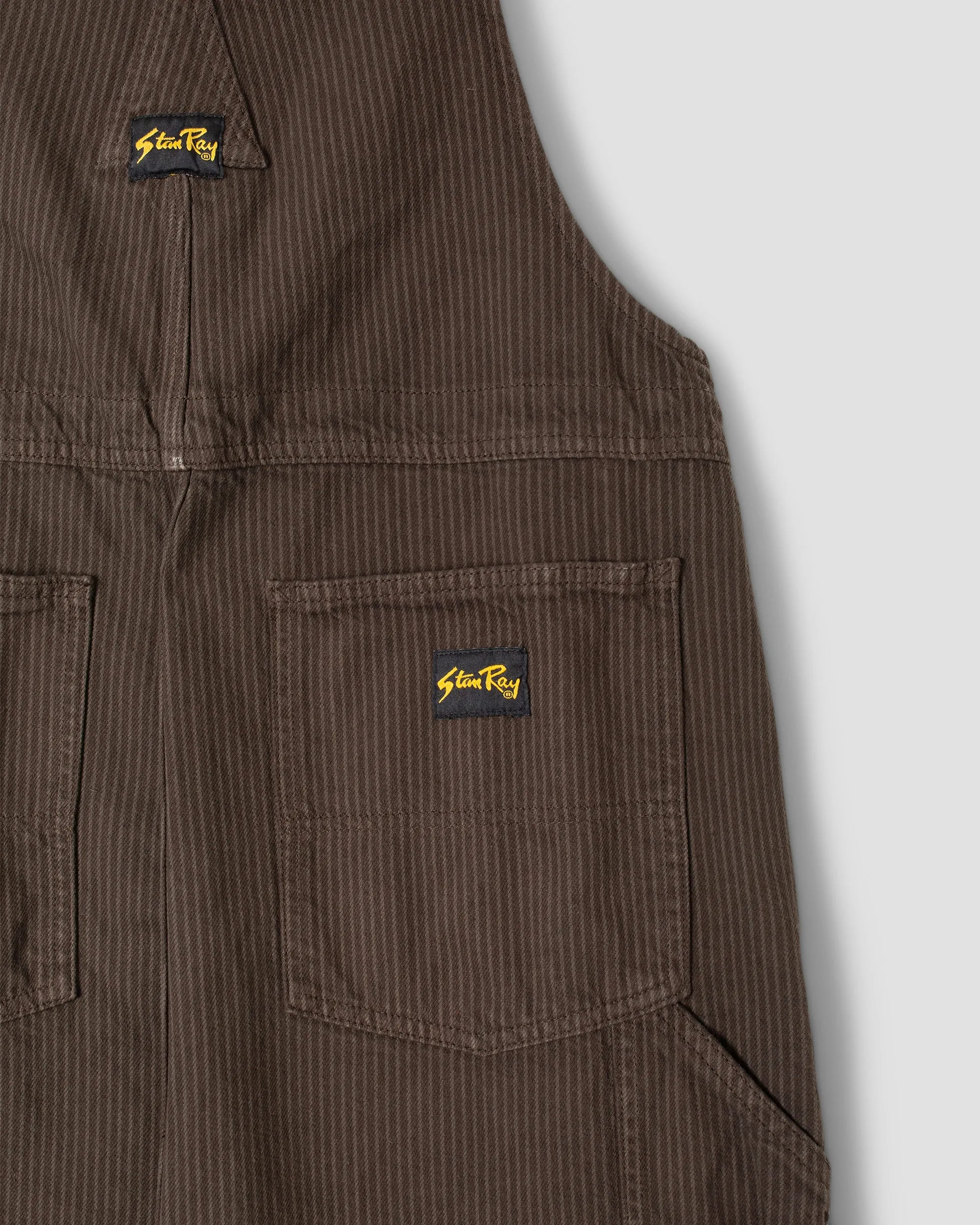 Earls Bib (Overdyed Charcoal Hickory) sold by Stan Ray product image thumbnail 4