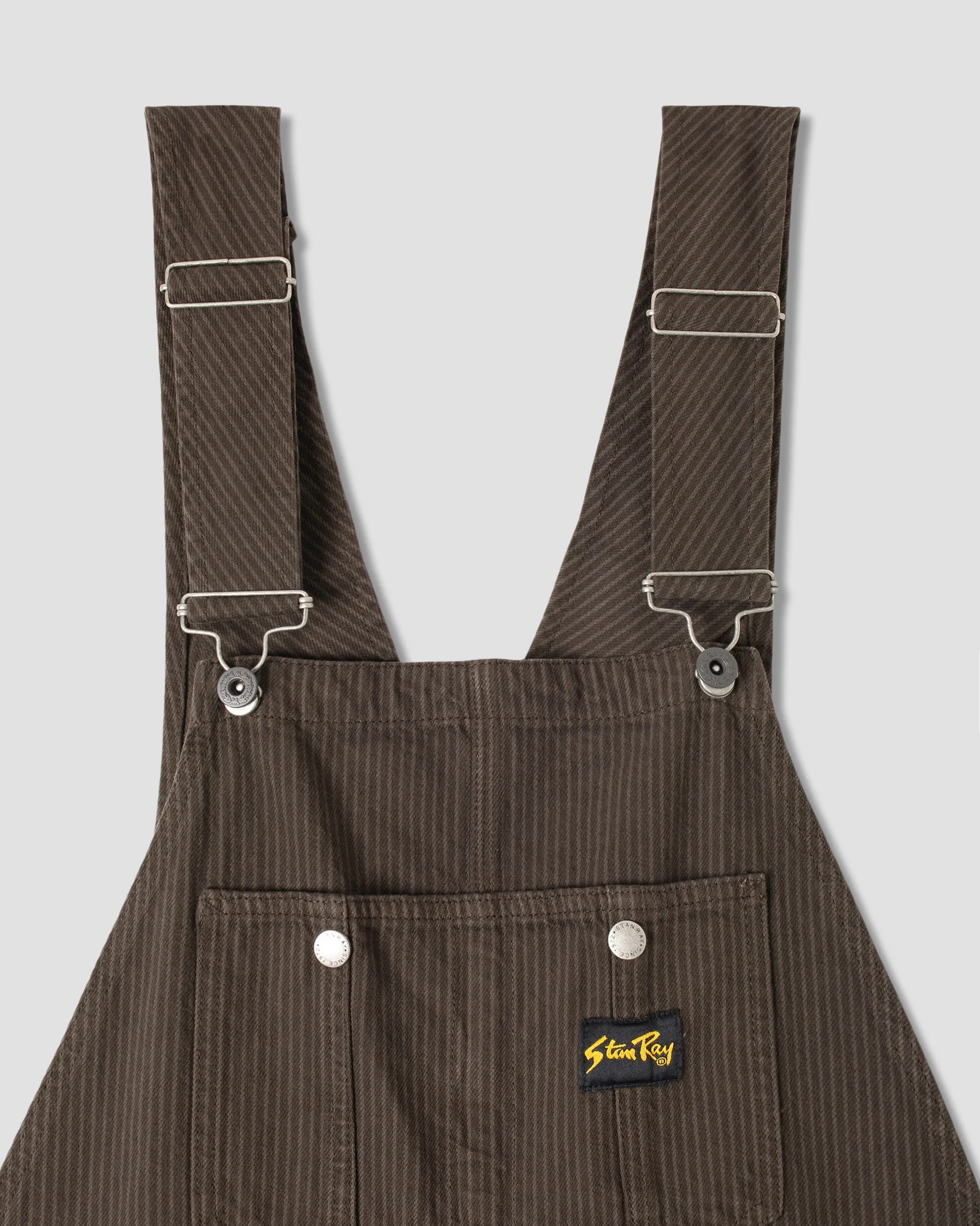 Earls Bib (Overdyed Charcoal Hickory) sold by Stan Ray product image thumbnail 5