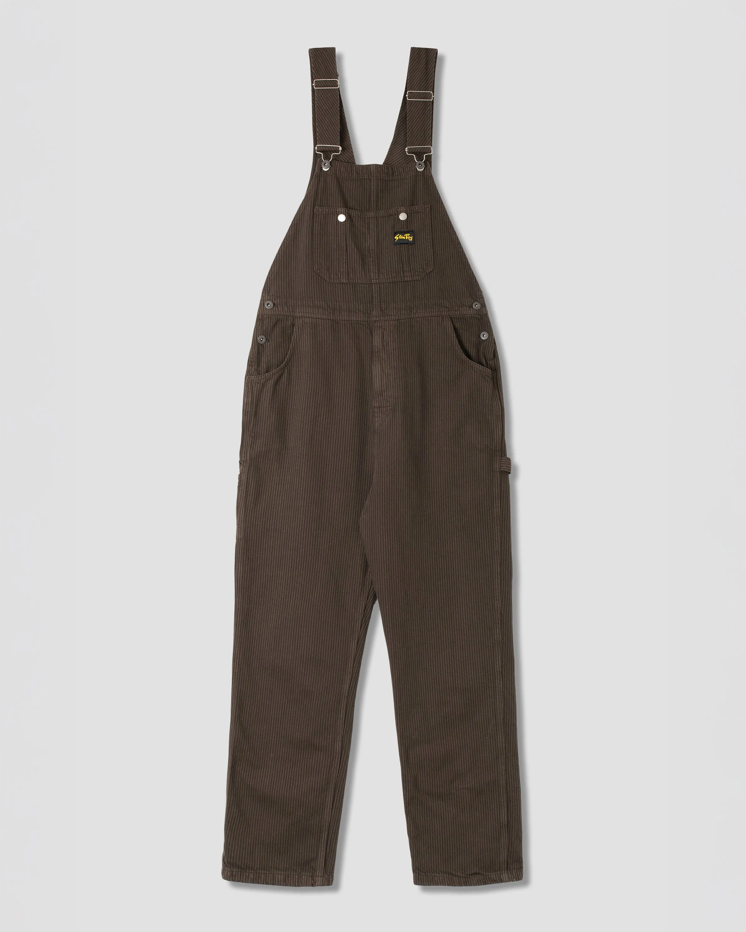 Earls Bib (Overdyed Charcoal Hickory) sold by Stan Ray