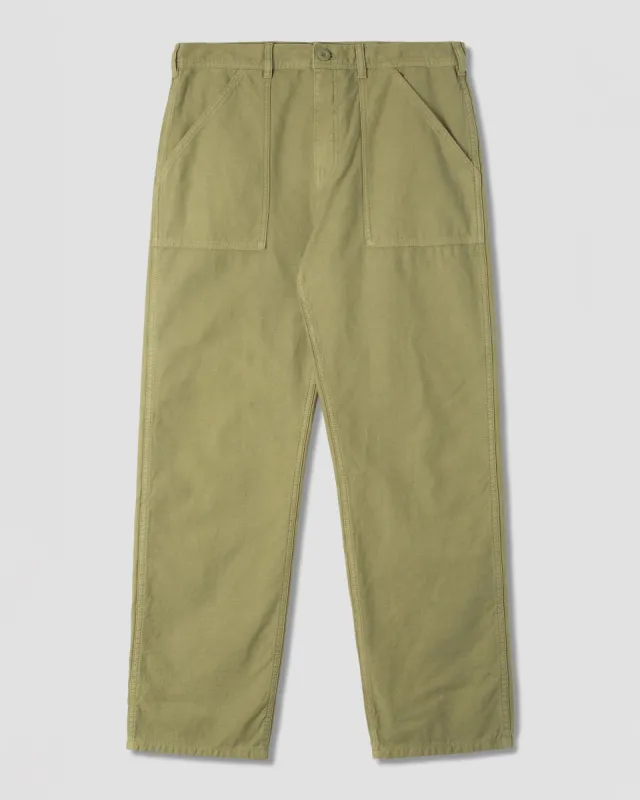 Fat Pant (Olive Sateen) sold by Stan Ray