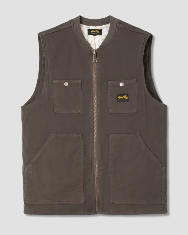 Pork Chop Vest (Charcoal Duck) sold by Stan Ray