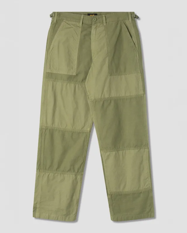K Pant (Olive Mix Rs/Sateen) sold by Stan Ray