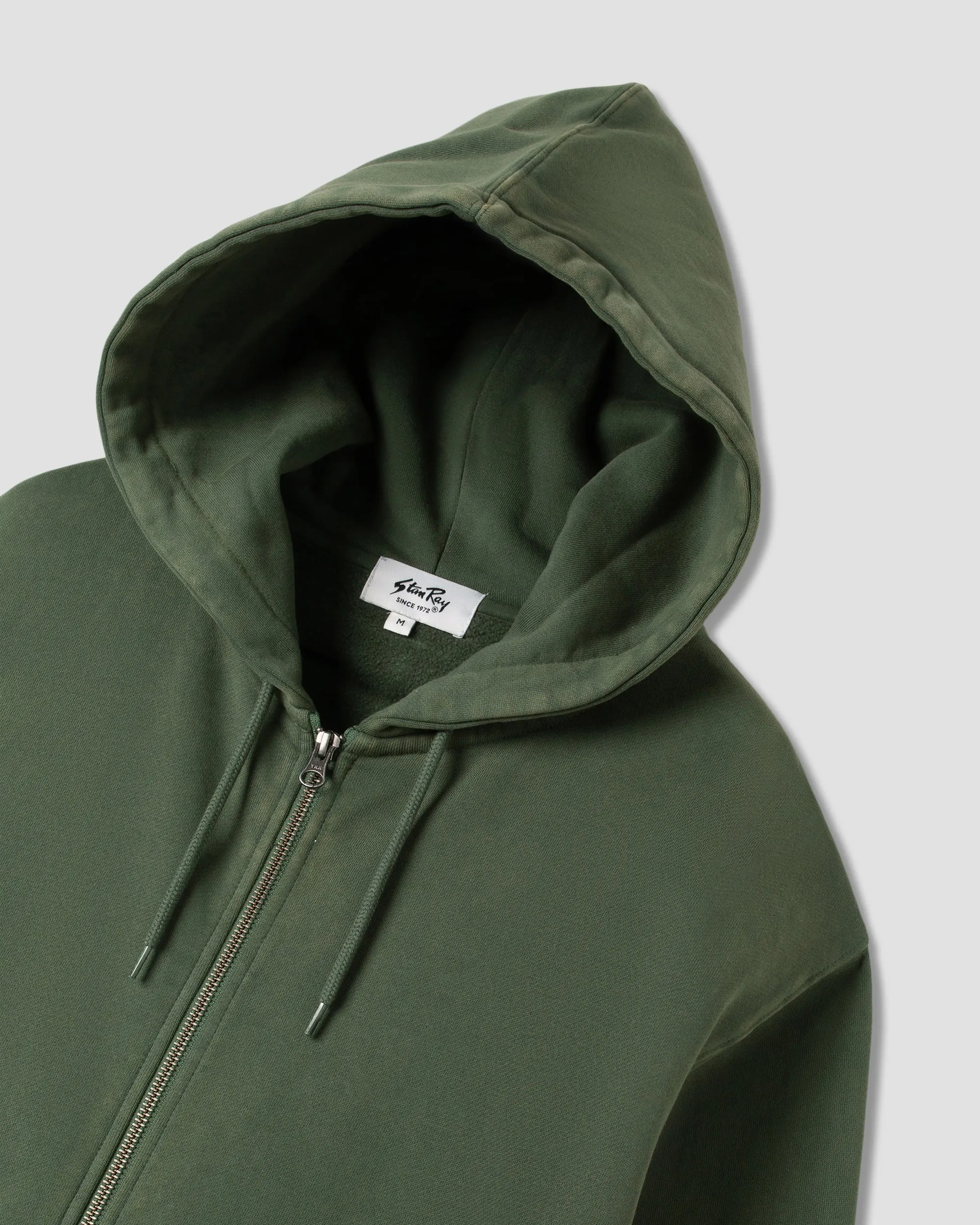 Patch Zip Hood (Washed Green) sold by Stan Ray product image thumbnail 5