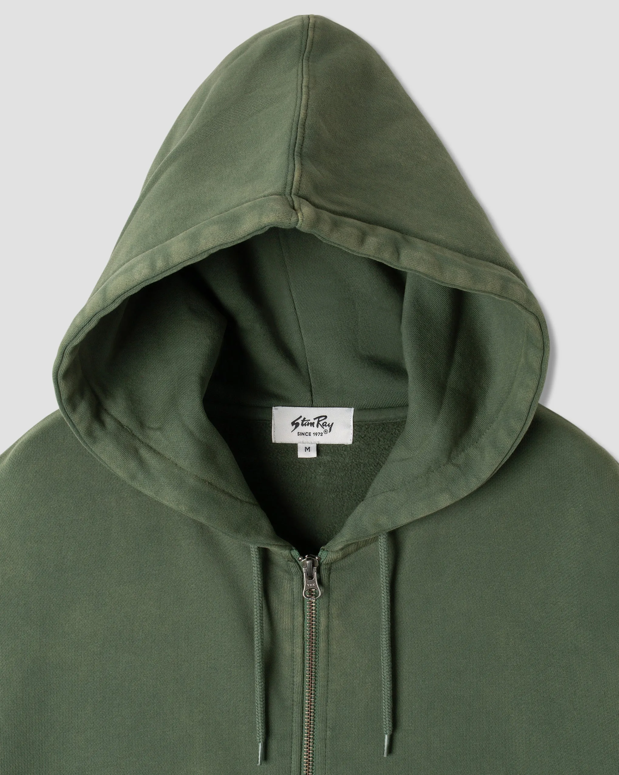 Patch Zip Hood (Washed Green) sold by Stan Ray product image thumbnail 3
