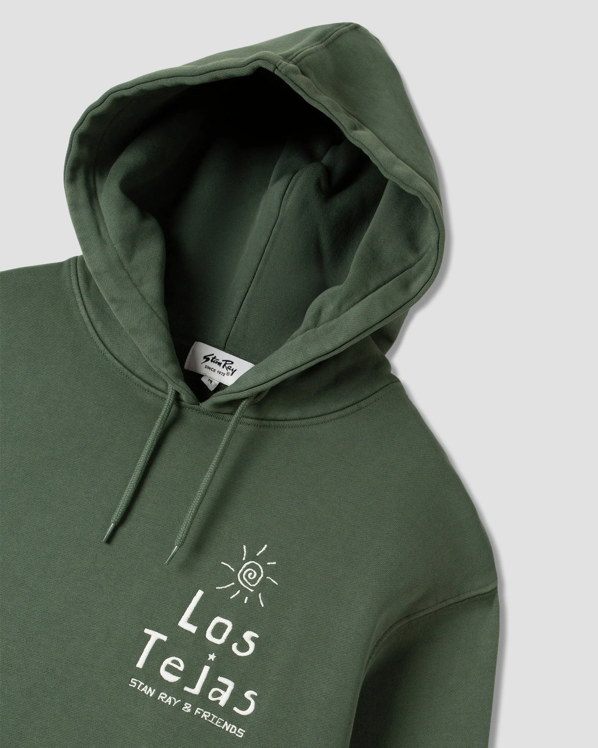 Los Tejas Hood (Washed Olive) sold by Stan Ray product image thumbnail 5