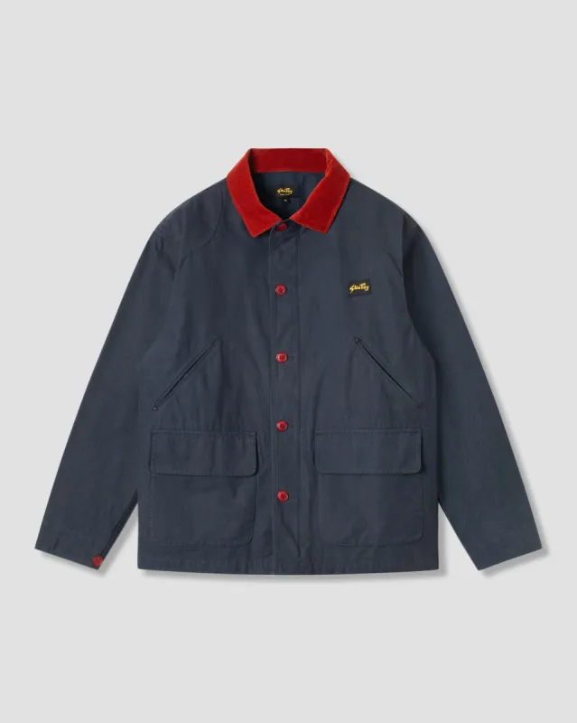 Hunters Jacket (Navy Half Panama) sold by Stan Ray