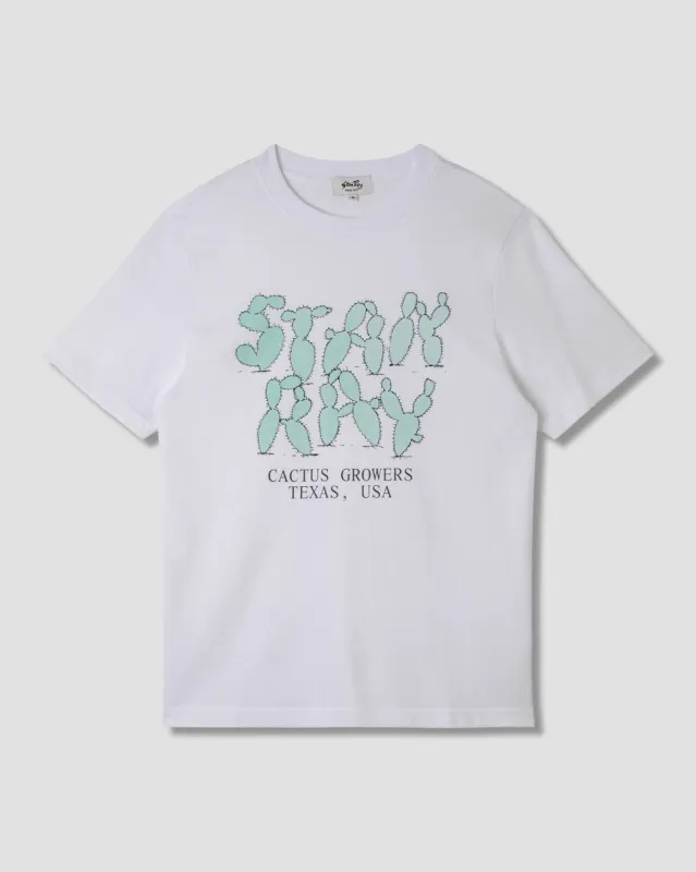 Growers Tee (White) made by Stan Ray