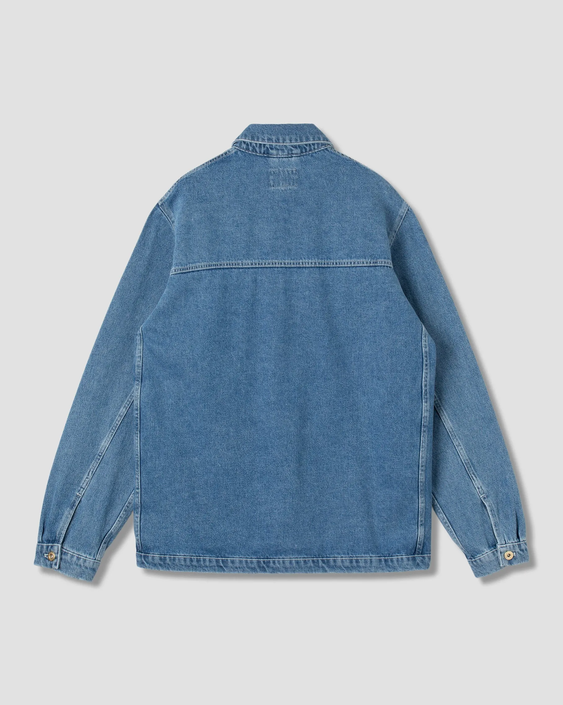 Coverall Jacket (Heavy Stone Wash Denim) sold by Stan Ray product image thumbnail 2