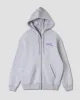 Stan OG Zip Hood (Grey Marl / Navy Print) sold by Stan Ray