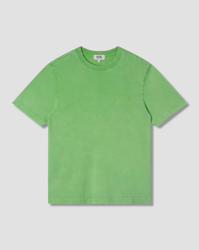 Stan OG Tee (Washed Lime / Tonal Print) sold by Stan Ray