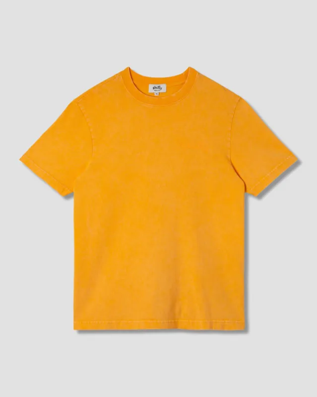 Stan OG Tee (Washed Orange / Tonal Print) sold by Stan Ray