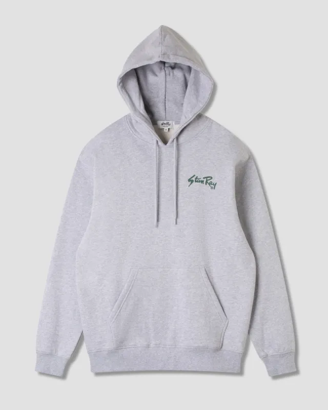 Stan OG Hood (Grey Marl / Green) sold by Stan Ray