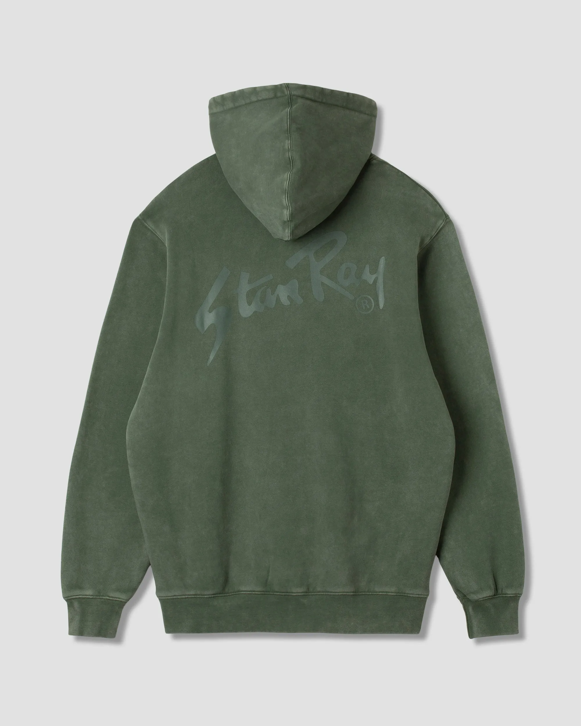 Stan OG Hood (Washed Green / Tonal Print) sold by Stan Ray product image thumbnail 2