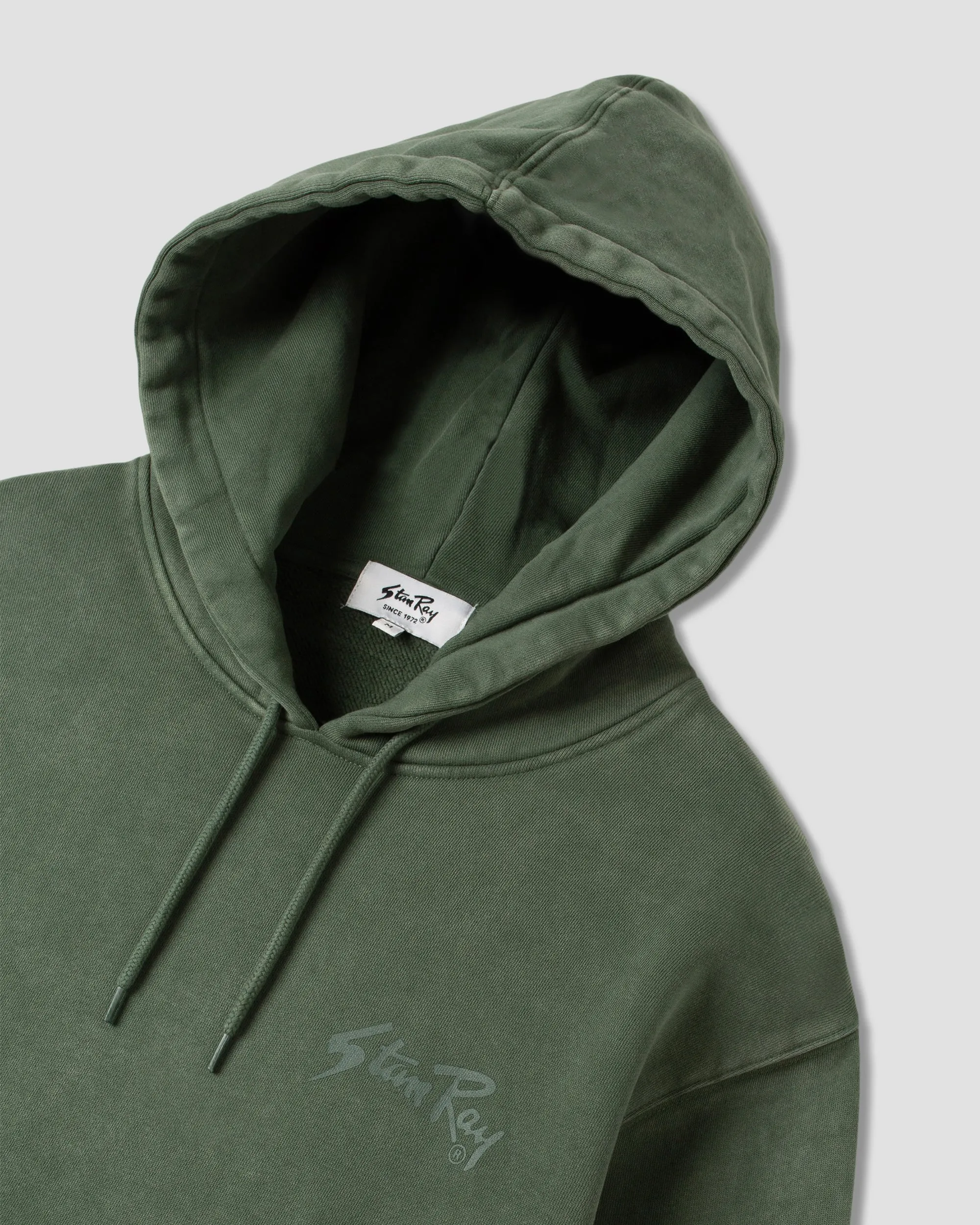 Stan OG Hood (Washed Green / Tonal Print) sold by Stan Ray product image thumbnail 3