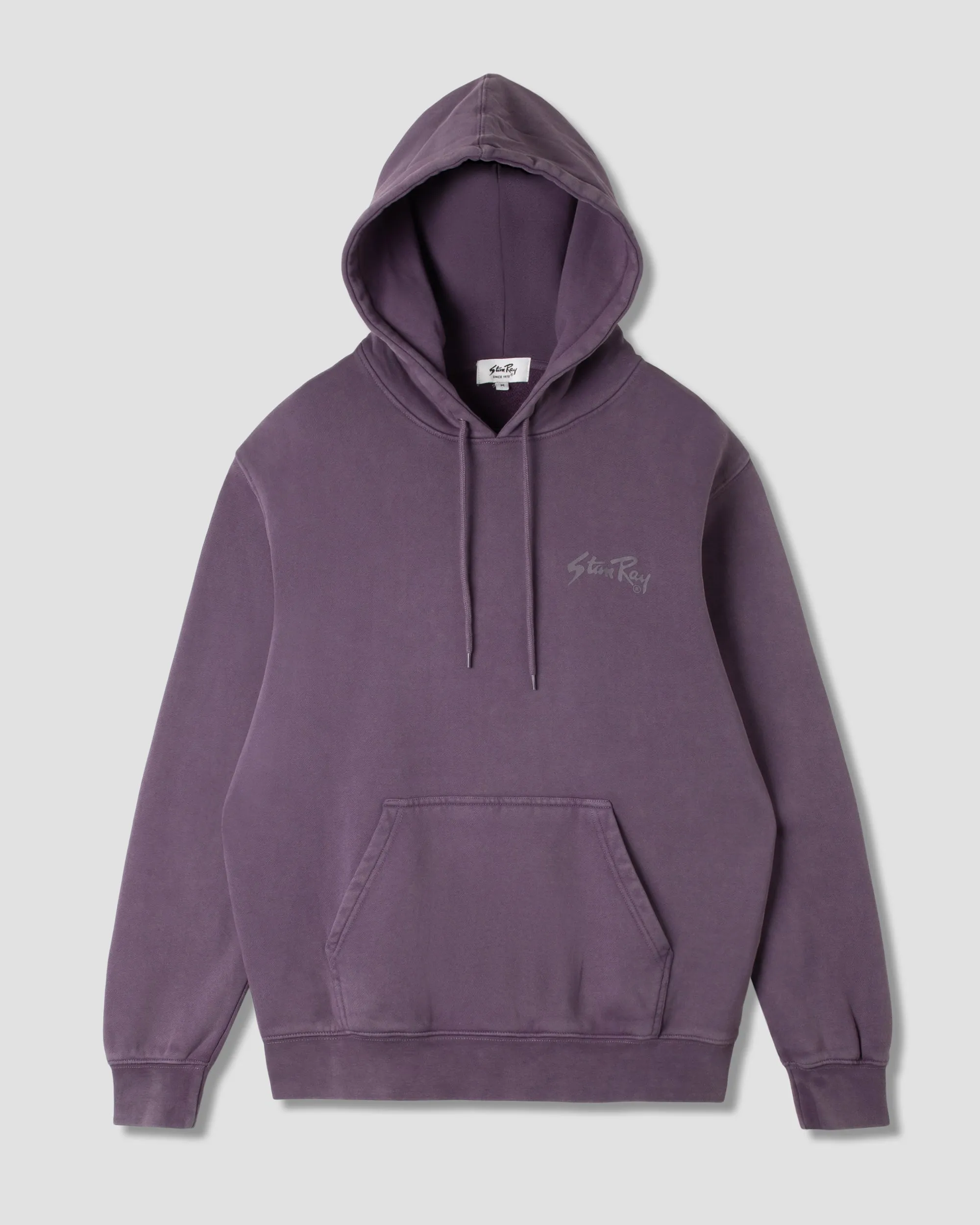 Stan OG Hood (Washed Navy / Tonal Print) sold by Stan Ray