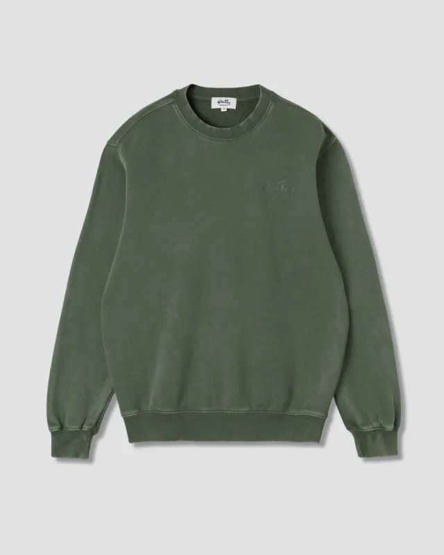 Stan OG Crew (Washed Green) sold by Stan Ray