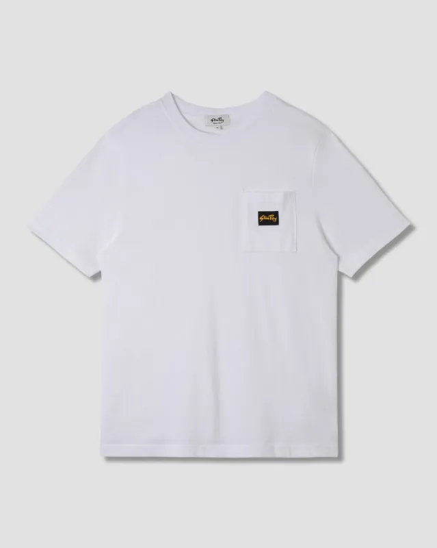 Patch Pocket Tee (White) sold by Stan Ray