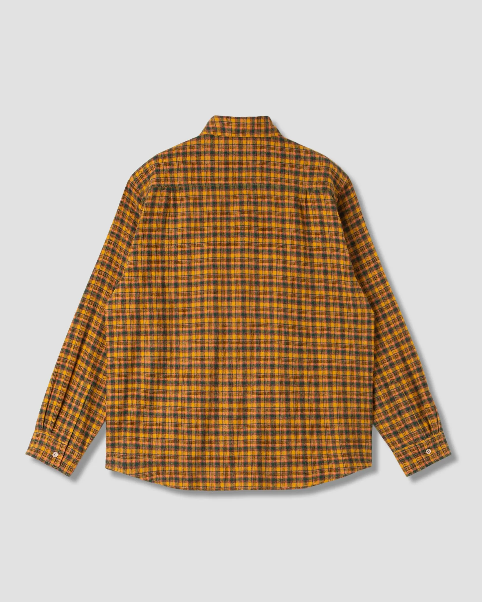 Flannel Shirt (Orange Plaid) sold by Stan Ray product image thumbnail 2
