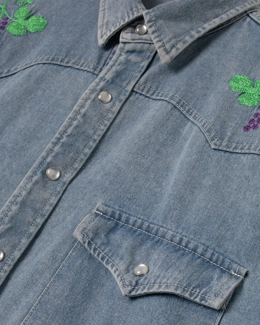 Western Shirt (Stonewashed Denim) sold by Stan Ray product image thumbnail 5